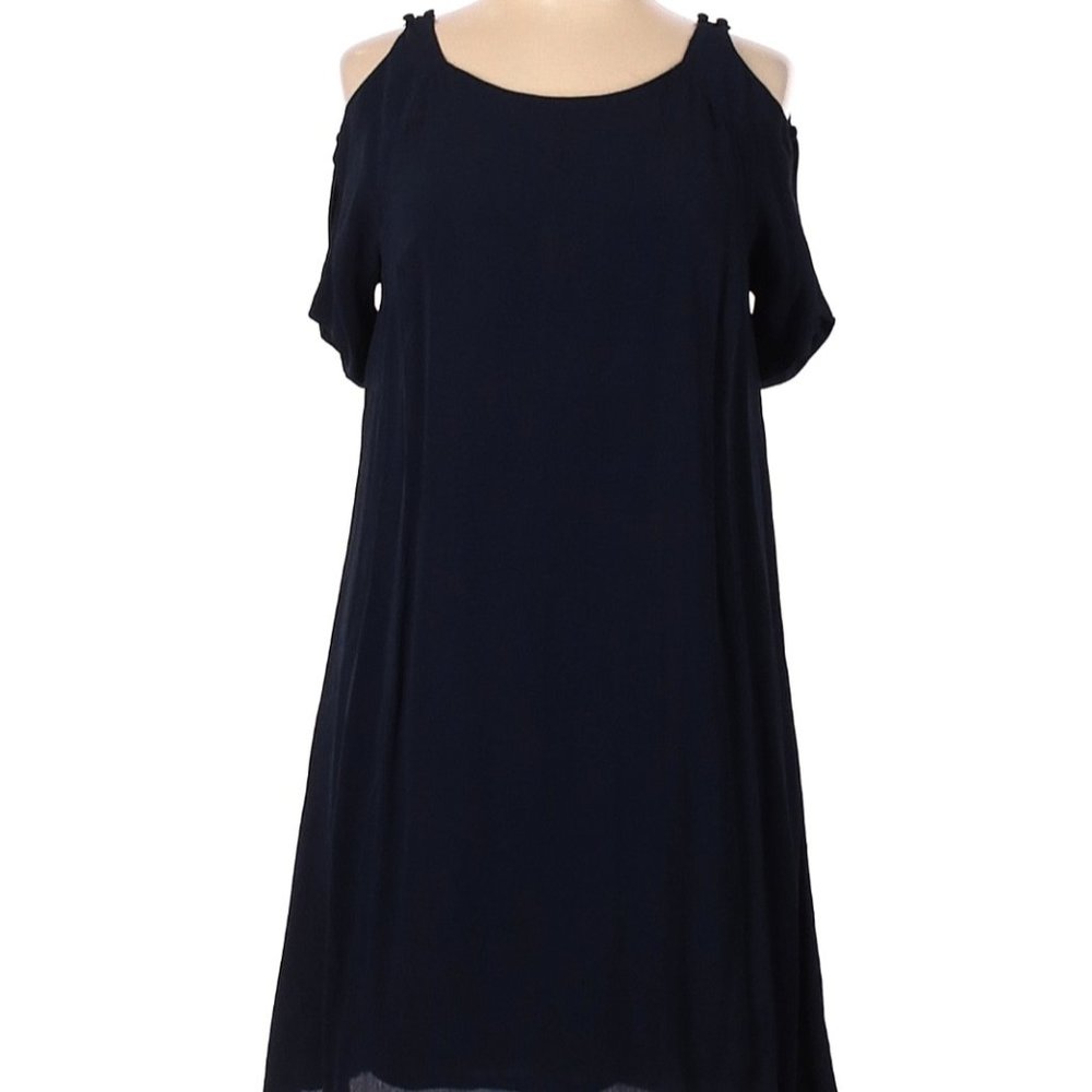 NWT - Maple Navy Cold Shoulder Dress